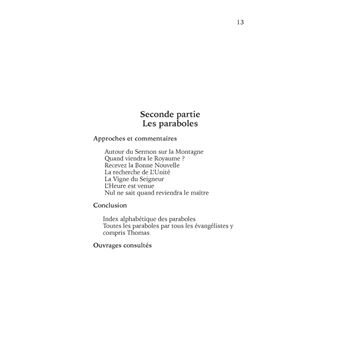 Introduction aux paraboles de Jésus