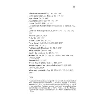 Introduction aux paraboles de Jésus