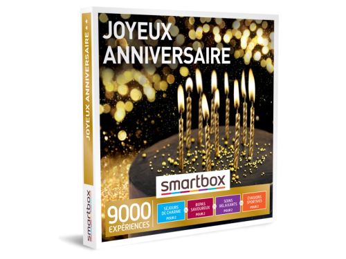 SMARTBOX - Joyeux anniversaire - Coffret Cadeau