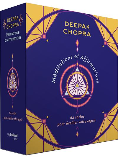 Méditations et Affirmations - 64 cartes pour éveiller votre esprit - Deepak Chopra - Boîte ou accessoire