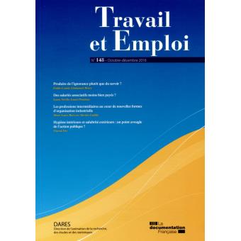 Les  professions intermédiaires au cœur de nouvelles formes d'organisation industrielle. Enquête auprès de techniciens et d’agents de maîtrise de l’industrie aéronautique, n°148