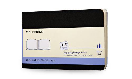 Album De Croquis - Format De Poche - Couverture Cartonnée Noir