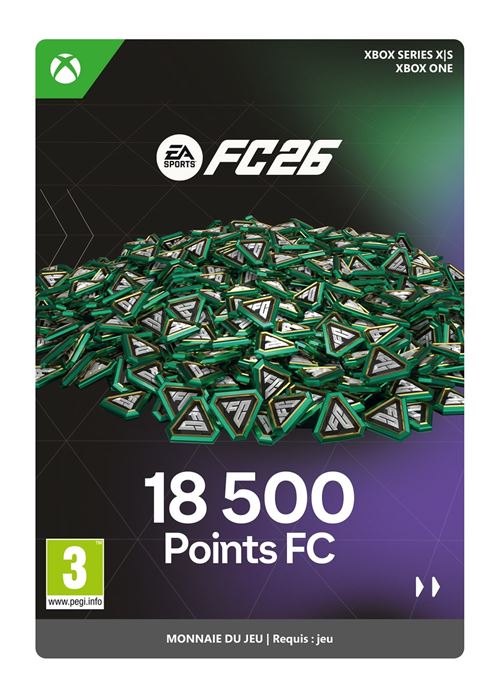 Code de téléchargement EA Sports FC 26 18500 Points FC