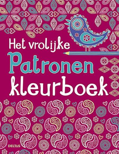 Het vrolijke patronen kleurboek