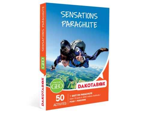 Coffret cadeau Dakotabox Sensations parachute