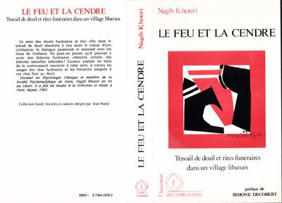 Le feu et la cendre -  Nagib Khouri - broché