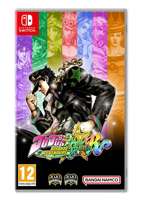 Pochette avant du jeu JoJo's Bizarre Adventure: All-Star Battle R Nintendo Switch