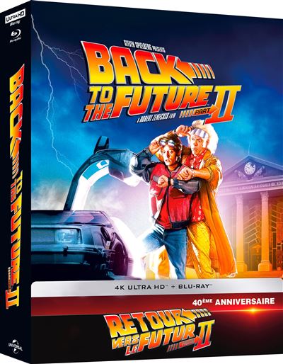 Retour vers le futur 2 Édition Collector Limitée SteelBook® Blu-ray 4K Ultra HD