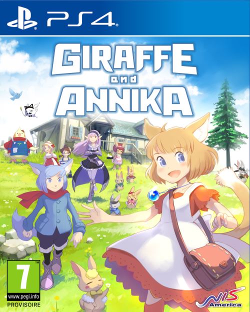 Pochette avant du jeu Giraffe and Annika Musical Mayhem edition PS4
