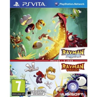 Compilation Rayman Legends et Origins PS Vita