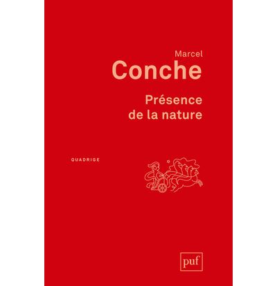 Présence de la nature - Marcel Conche - broché