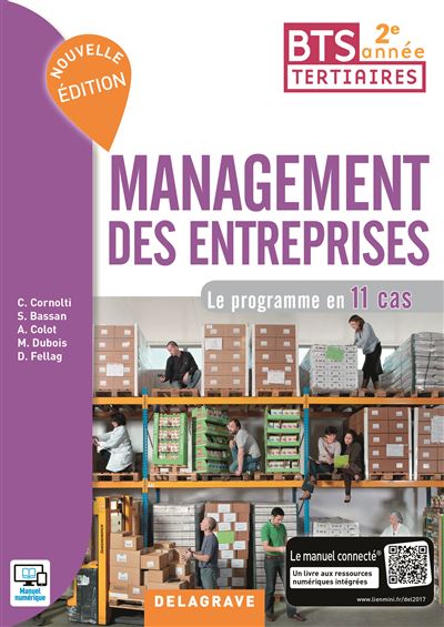 Management des entreprises BTS 2e année (2017) - Pochette élève