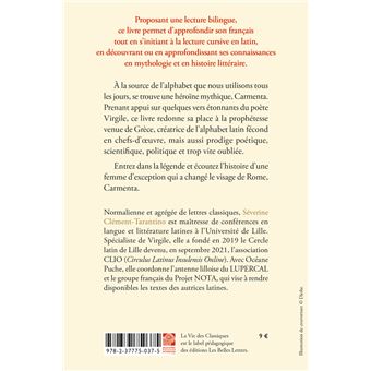 Carmenta, prima poetria. Carmenta, la première poétesse