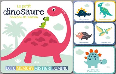 Le petit dinosaure cherche sa maman (coll. mes premiers jeux de cartes)