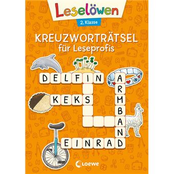 KREUZWORTRAETSEL 2.K/-ORANGE-LOEWE