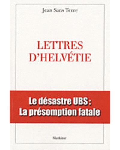 Lettres d'Helvétie