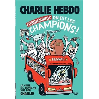 Charlie Hebdo, Coronavirus on est les champions !
