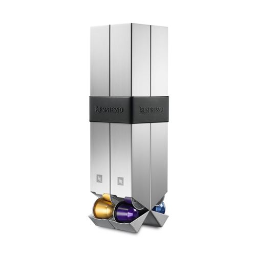 Porte-capsules Nespresso Pixie Sleeve Basic Argent