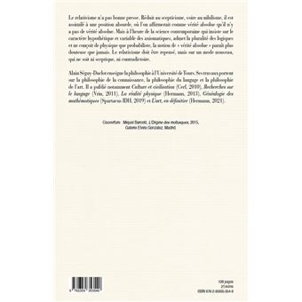 Pour un nouveau relativisme