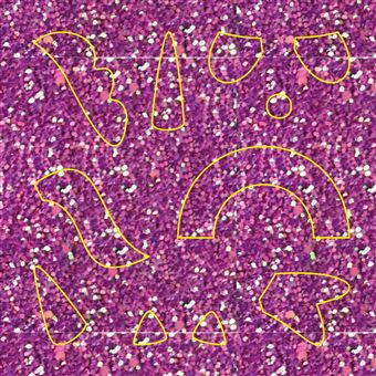 Mes barrettes à paillettes - coffret avec accessoires