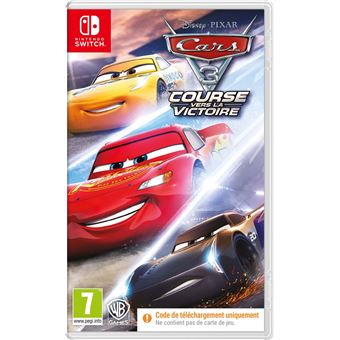 Cars 3 Course vers la Victoire Code in a Box Nintendo Switch