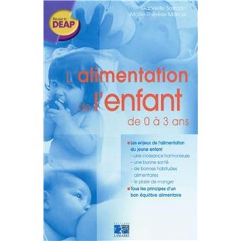 Alimentation de l'enfant de 0 à 3 ans