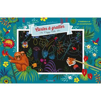 Cartes à gratter - Forêts enchantées