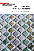 Les classifications en droit administratif