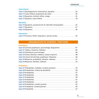 Annales BREVET 2024 - Maths