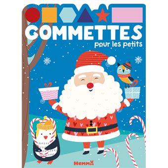 Gommettes pour les petits (Père Noël et pingouin)