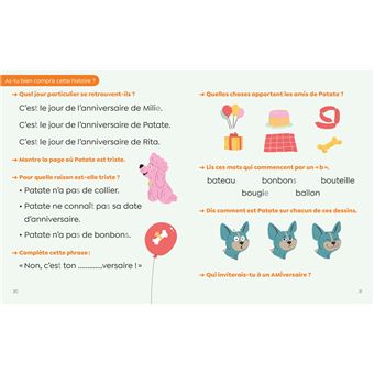 La fête de Patate CP Niveau 1