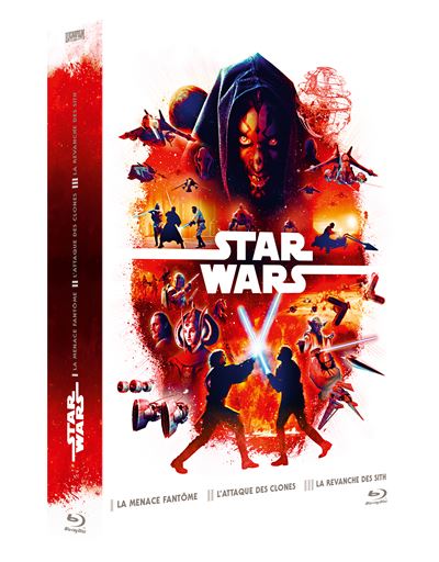 Star Wars Coffret Star Wars La prélogie Blu-ray - Blu-ray - George ...