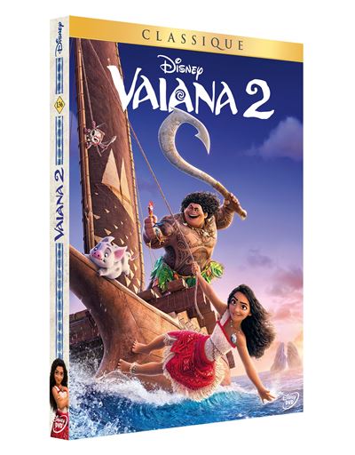 Vaiana 2 DVD