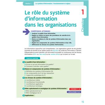 DCG 8 Systèmes d'information de gestion Manuel et applications 5e édition 2023-2024