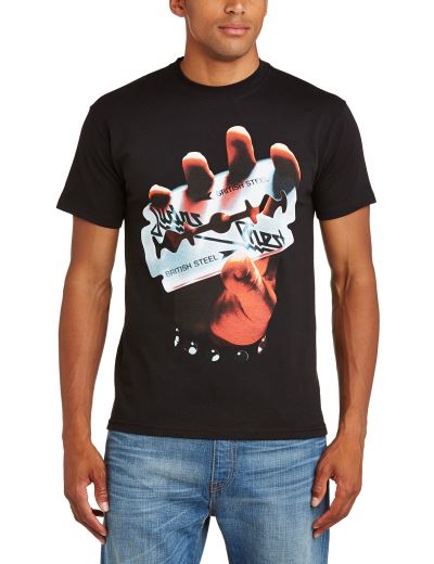 British steel/black/men/xl/tee shirt