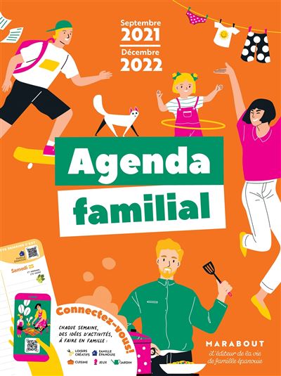  Le grand agenda familial 2017/2018: 9782215132837: Collectif:  Books