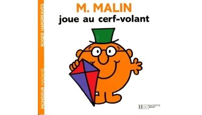 Monsieur Malin joue au cerf-volant