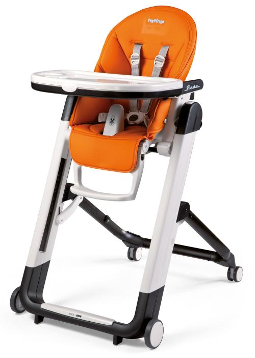 Chaise haute Siesta Peg Perego Arancia