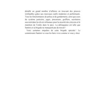 Santini Justin Brigade Spéciale opus 2