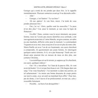 Santini Justin Brigade Spéciale opus 2