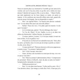 Santini Justin Brigade Spéciale opus 2