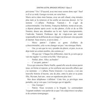 Santini Justin Brigade Spéciale opus 2