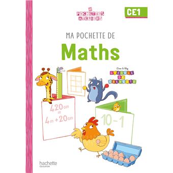 Ma pochette de maths CE1 - Les Pochettes Ateliers - Pochette élève