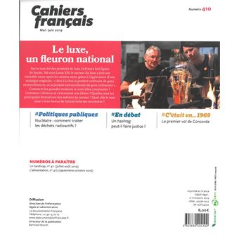 Le luxe, un fleuron national