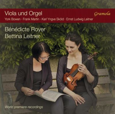 Oeuvres pour alto et orgue