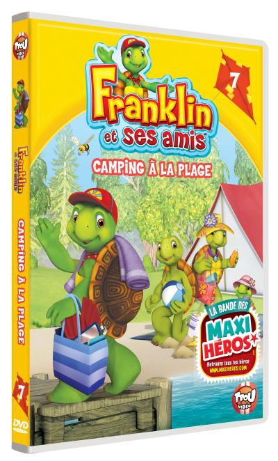 Franklin et ses amis volume 7 - Camping à la plage DVD