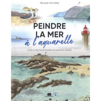 Peindre la mer à l'aquarelle