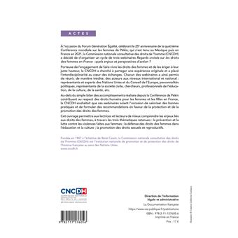 Regards croisés sur les droits des femmes en France : quels enjeux et perspectives d'action ?