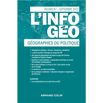 L'information géographique - n°3/2023