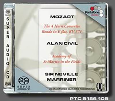 Les 4 Concertos pour cor - Rondo K371 - Super Audio CD hybride